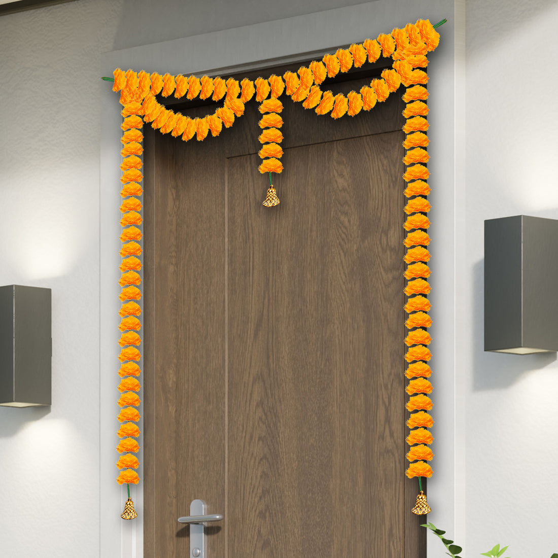Door Toran Bandhanwar Artificial Marigold Flowers Garland
