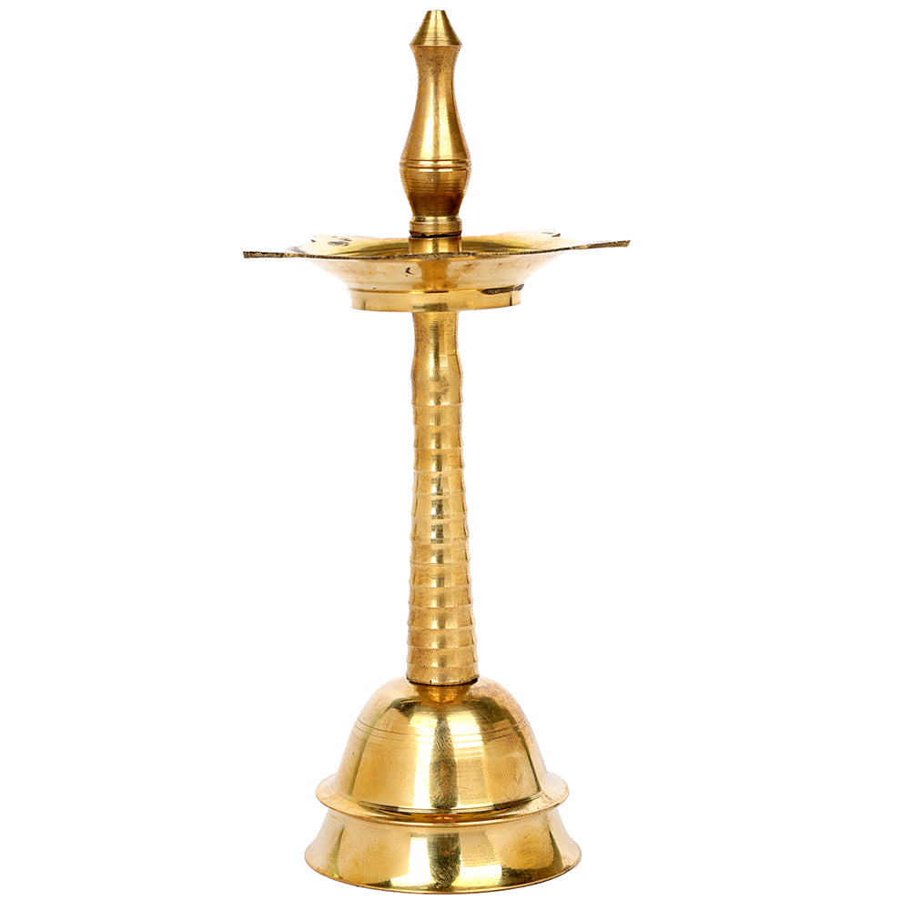 7.6 Inch Elegant Brass Kerala Inauguration Diya