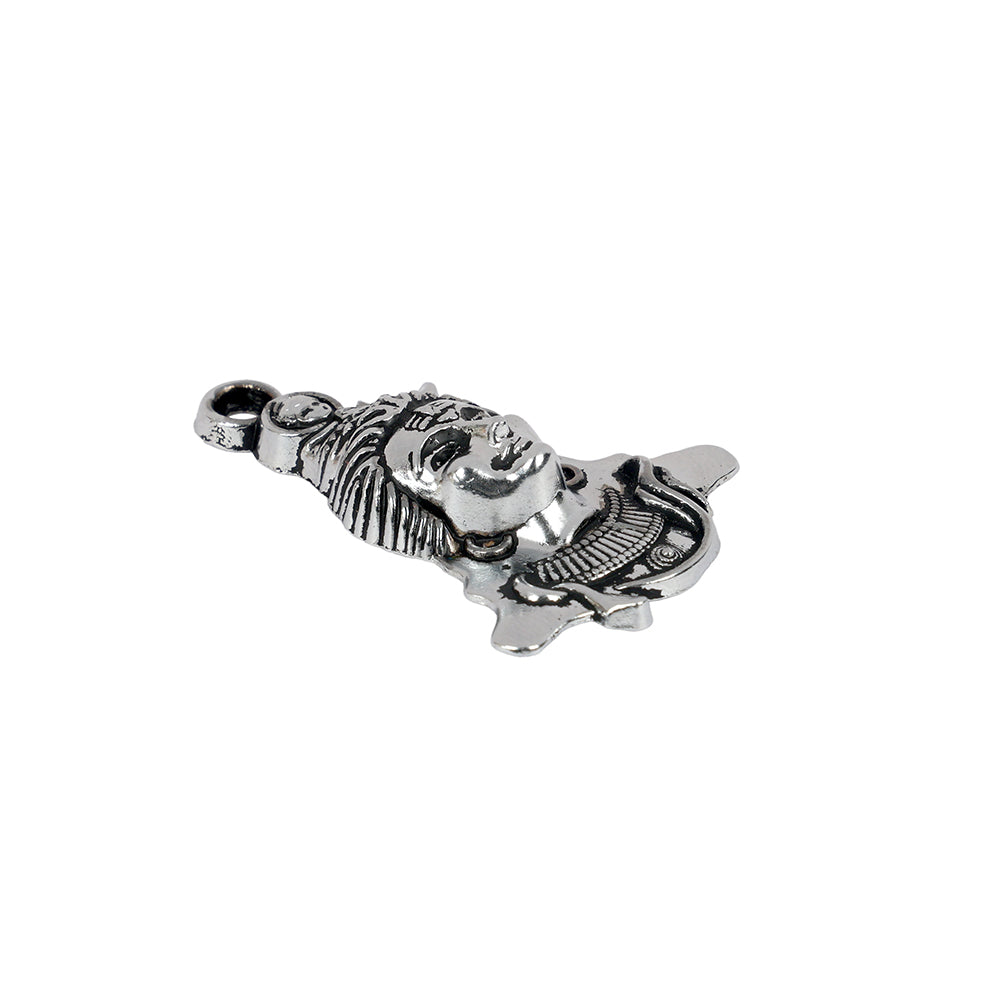 Shivay Pendant in Silver Plating – Lord Shiva Devotional Accessory