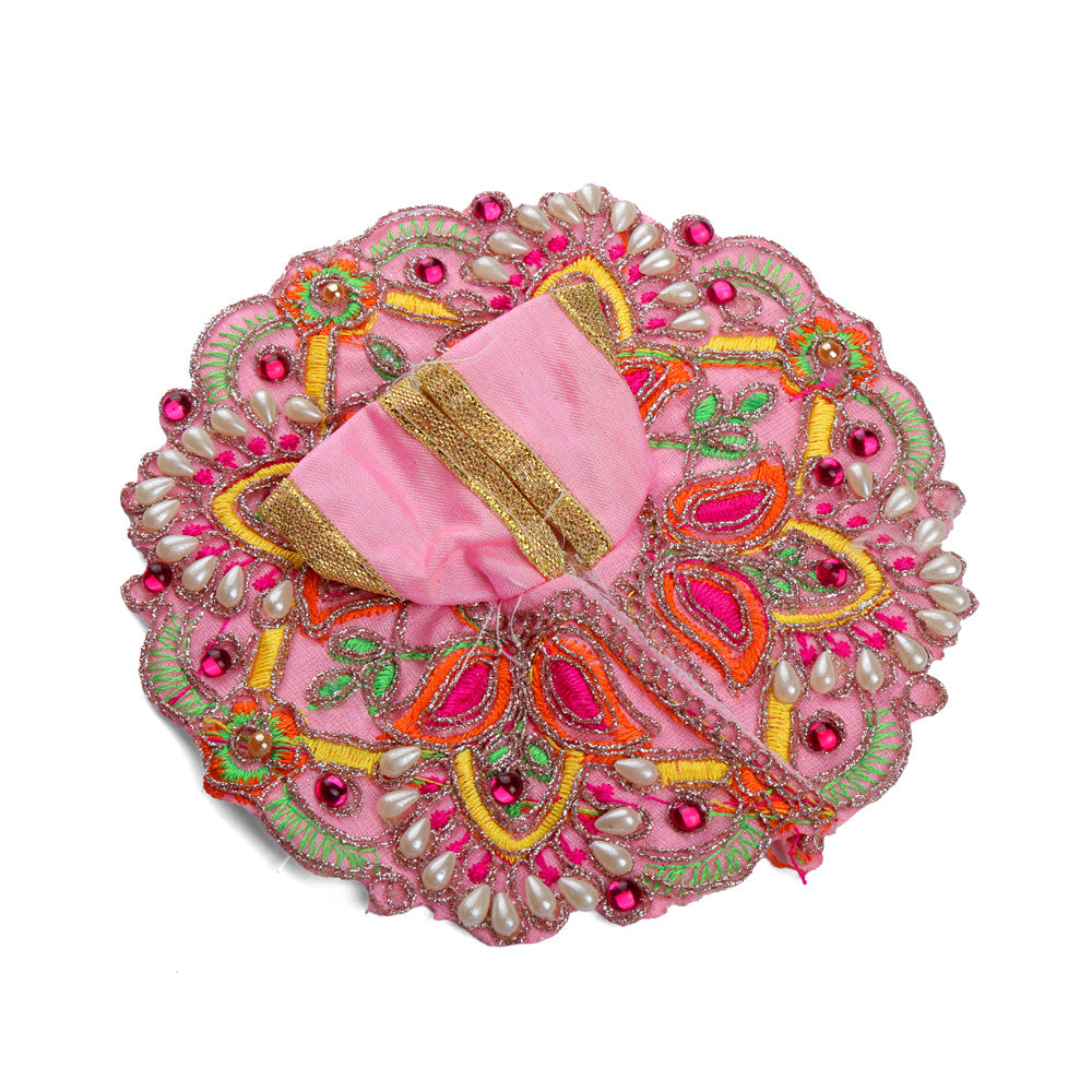 Size 2 Colour Stones Embroidered Laddu Gopal Dress
