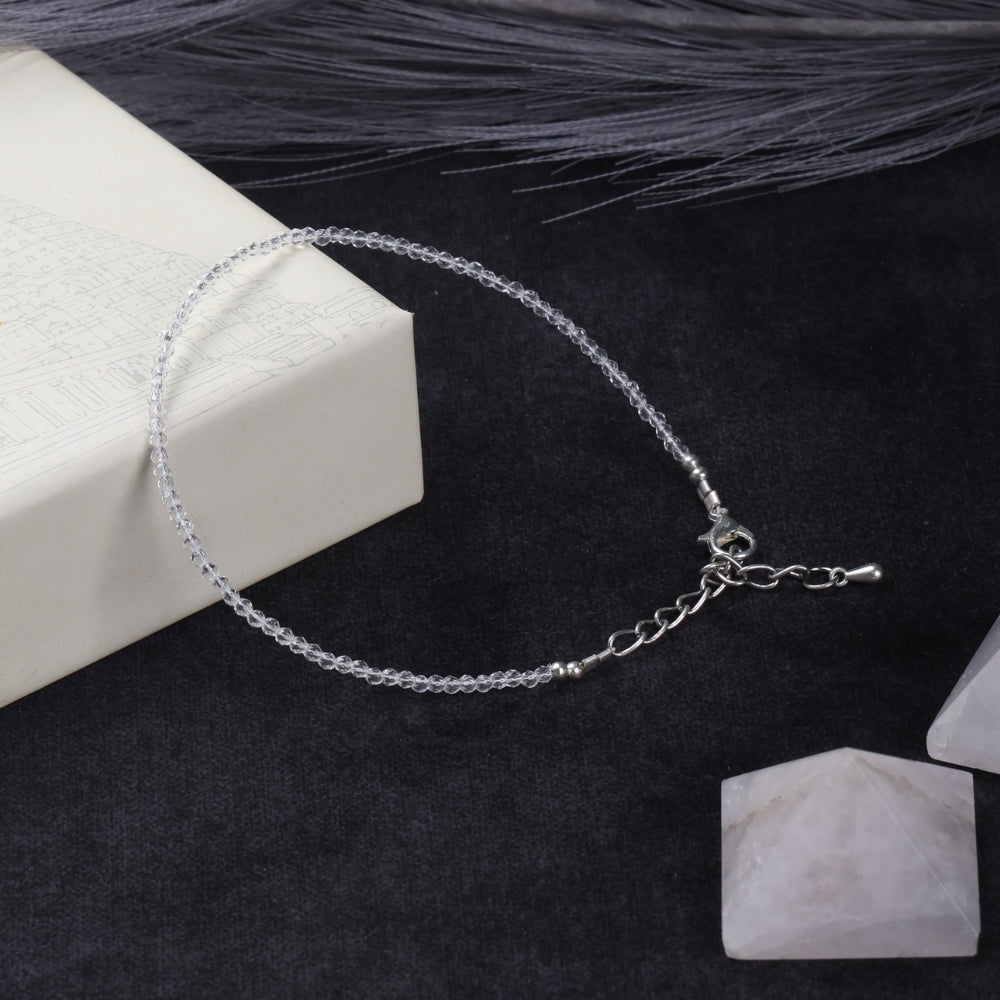 Crystal Anklet Stylish Spiritual Wear