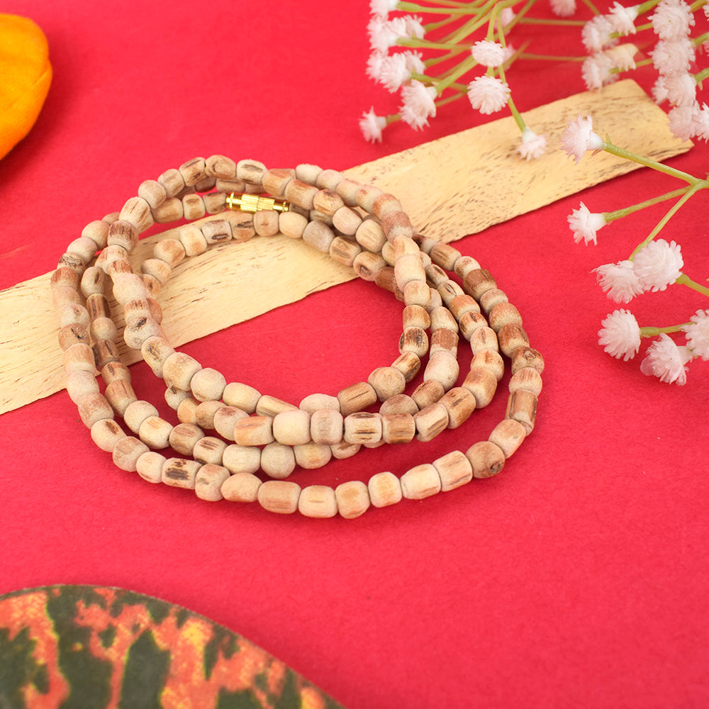 100% Original Tulsi Jap Mala Round Beads 5-6mm