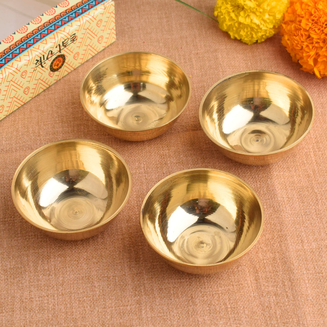 Brass Bhog Bowl (SMALL)