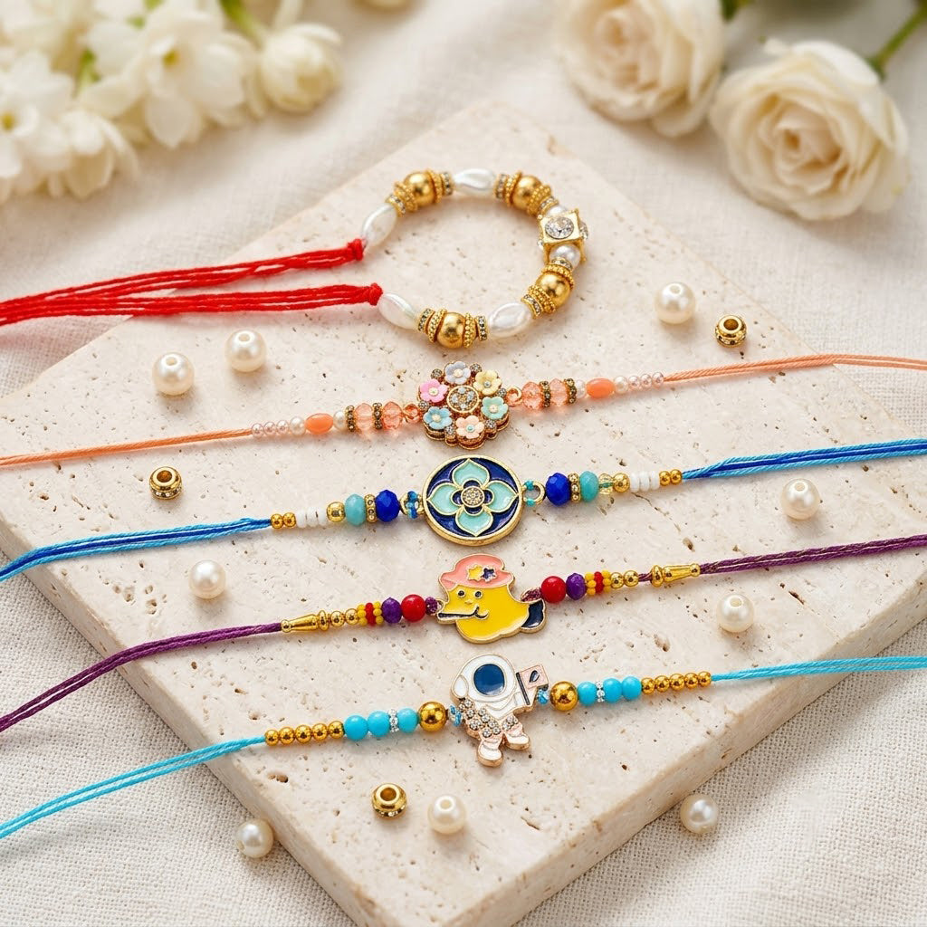 Complete Rakhi Celebration Pack (Set of 5)