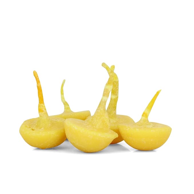 30 Pc Pure Cow Ghee Diya Wicks (Wax Free)