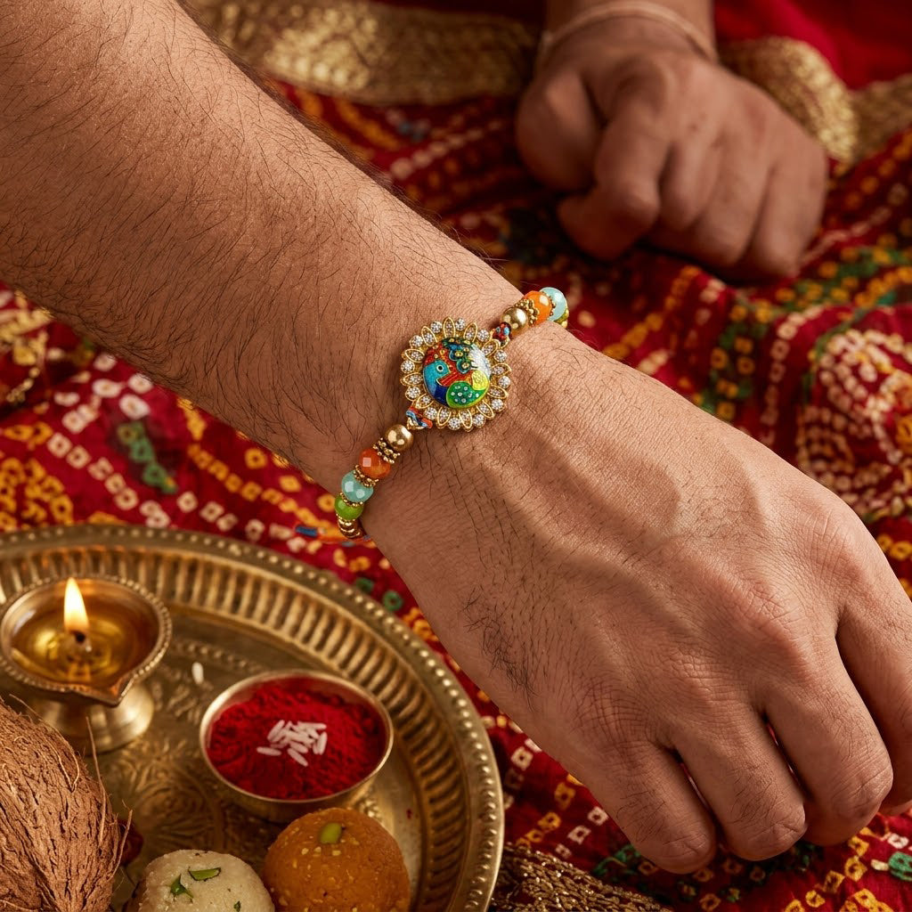 Mega Rakhi Family Pack Combo (Set of 5)