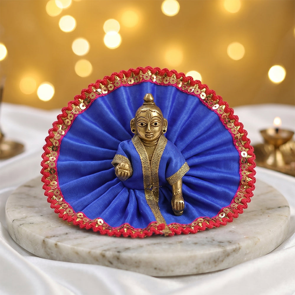 Size 2 Classic Pleated Laddu Gopal Dress