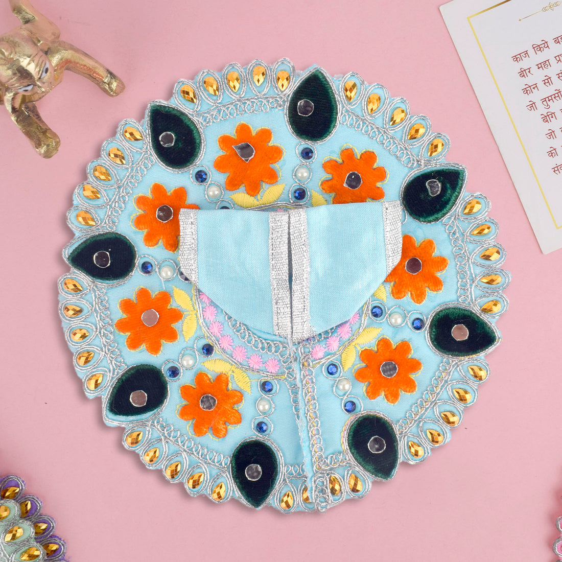 Gorgeous Embroidery Dresses for Laddu Gopal Ji | Sizes 0 to 6