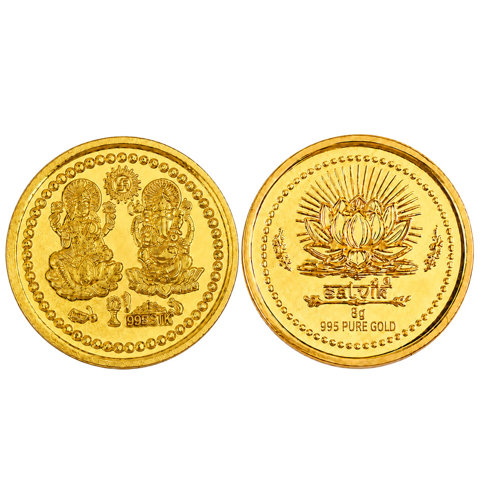 Pure 24K/995 Purity Gold Coin