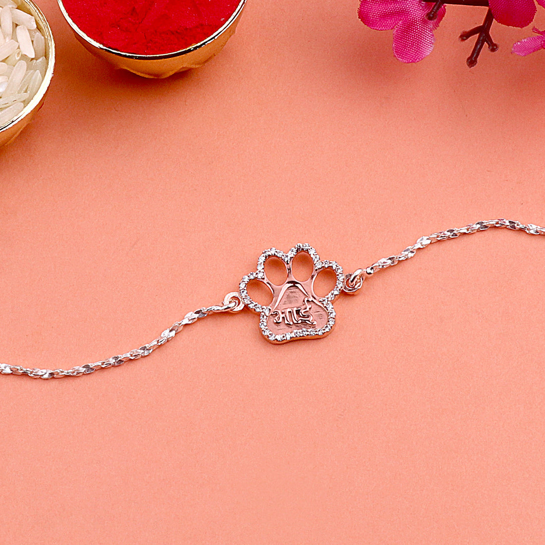 925 Silver Rakhi for brother | India’s Largest Pooja Accessories Brand – www.satvikstore.in