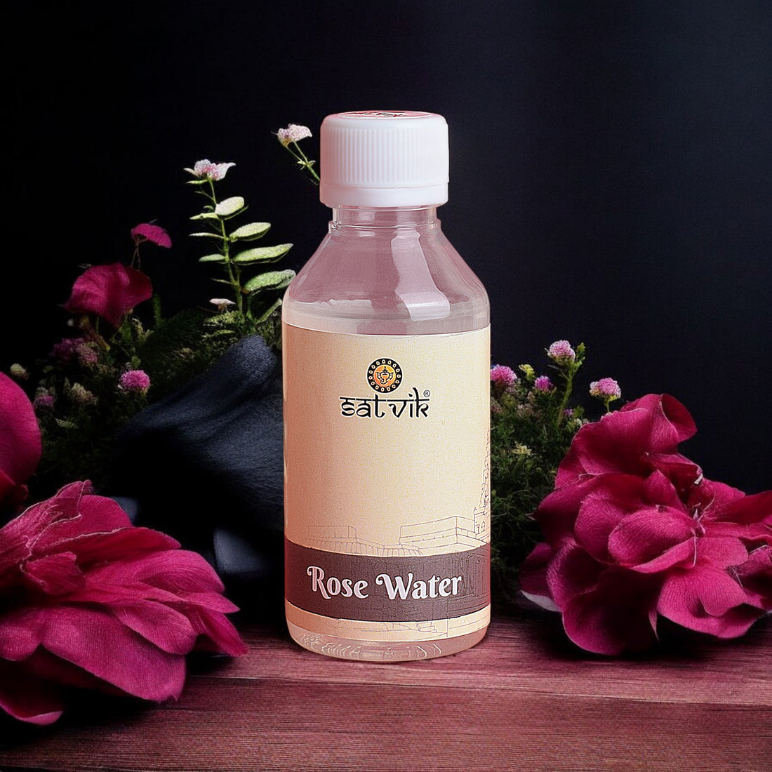 100% Pure and Natural Rose Water (Gulab Jal)-100ml
