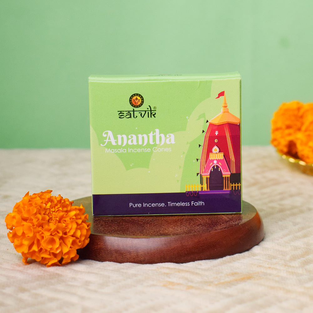 Anantha Pure Masala Incense Cones