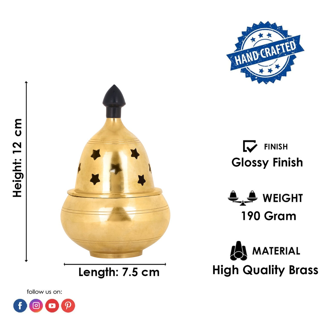 Brass Akhand Diya