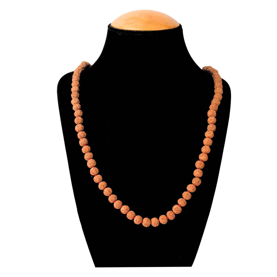6 Mukhi Pathariya Rudraksha Mala 8-9 mm