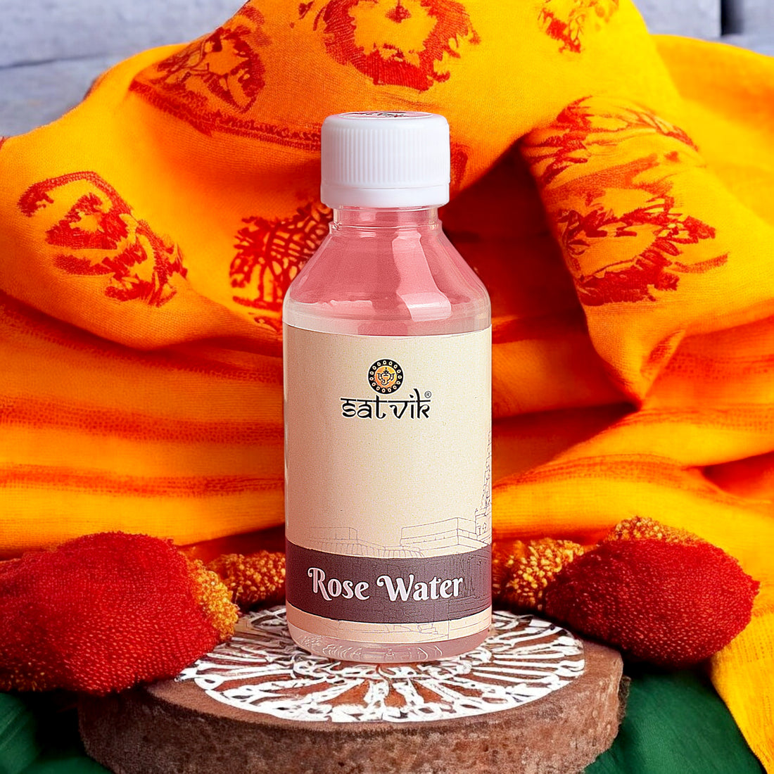 100% Pure and Natural Rose Water (Gulab Jal)-100ml