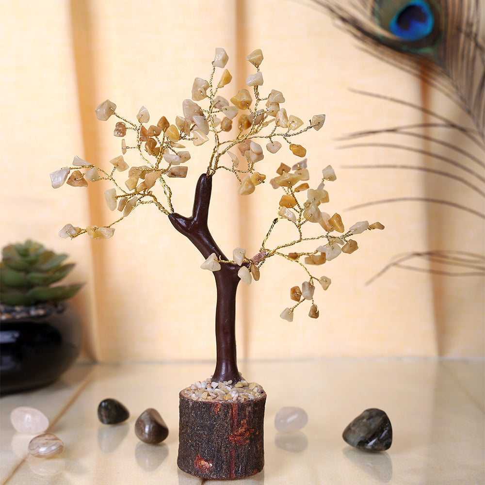 Citrine Crystal Healing Tree | India’s Largest Pooja Accessories Brand – www.satvikstore.in