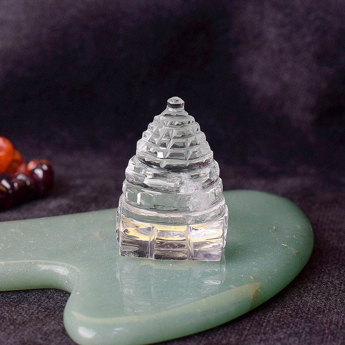 Sphatik Crystal Heaven Shree Yantra for Spiritual Energy