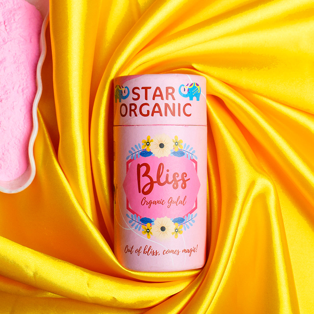 Bliss Organic Gulal Holi Colors Set of 3