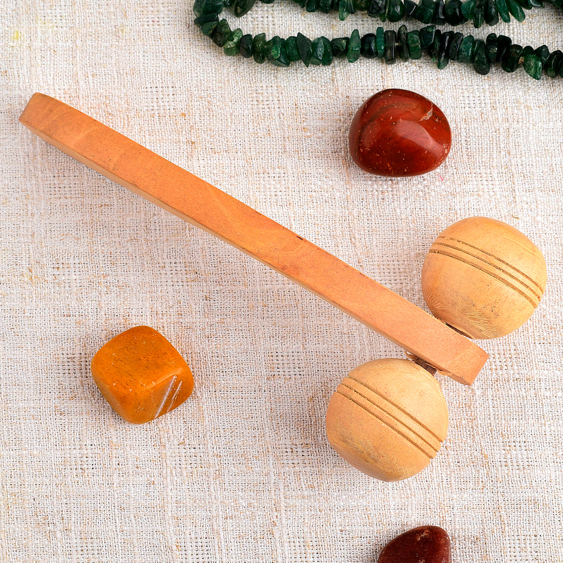 Wooden Face Massager – Natural Skin Care & Facial Relaxation