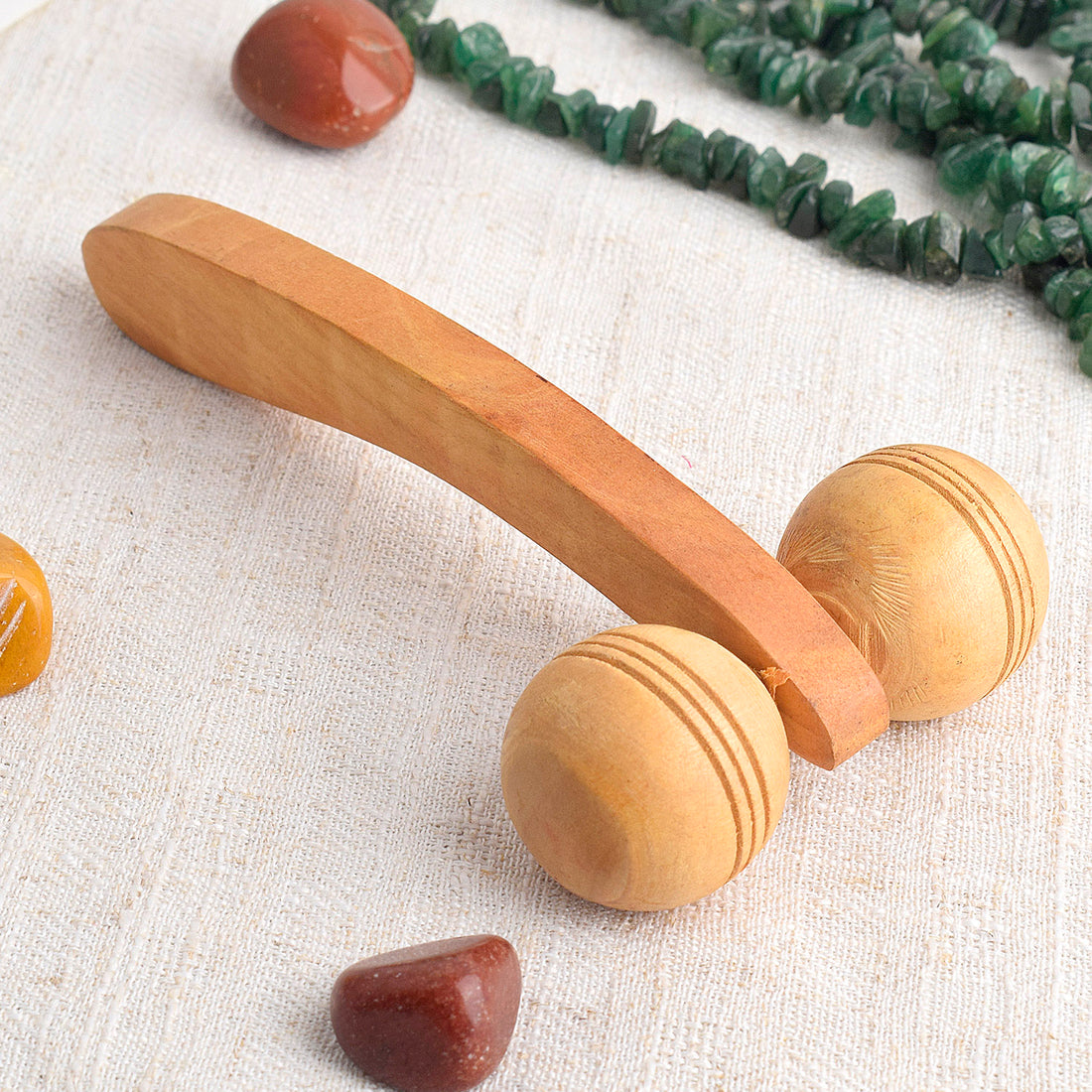 Wooden Face Massager – Natural Skin Care & Facial Relaxation