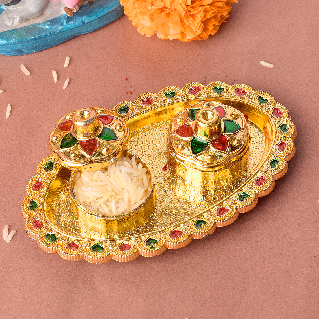 Classic Kumkum Holder with Precision