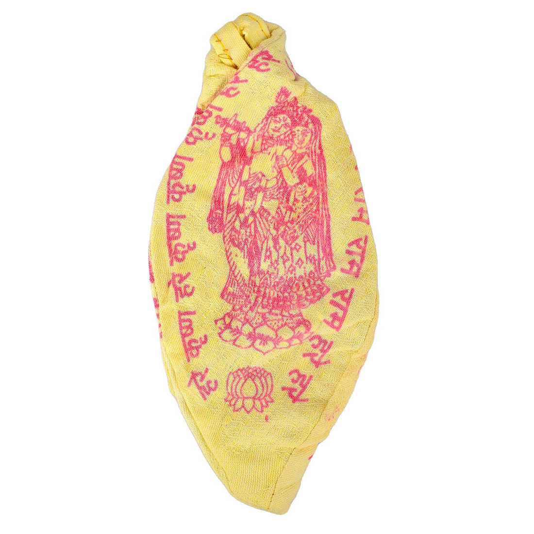 100% Cotton Hare Ram Hare Krishna Printed Jap Mala Jholi Bag (Assorted)