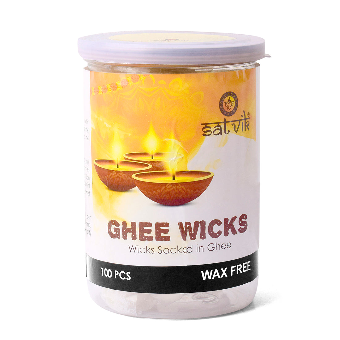 Pure Ghee Diya Wicks (Wax Free)