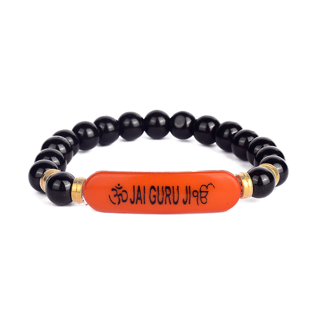 Jai Guru Ji Round Pearl Bracelet, Handmade Bracelets for Men and Women