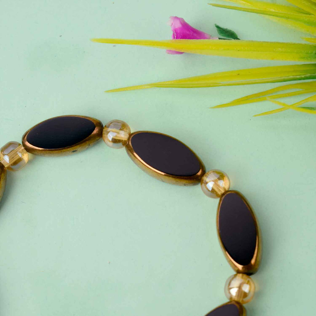 Translucent Oval Shaped (Assorted) – Guruji Swaroop Bracelet