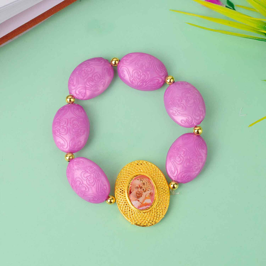 Chunky Oval Shaped Beads (Assorted) – Guruji Swaroop Bracelet