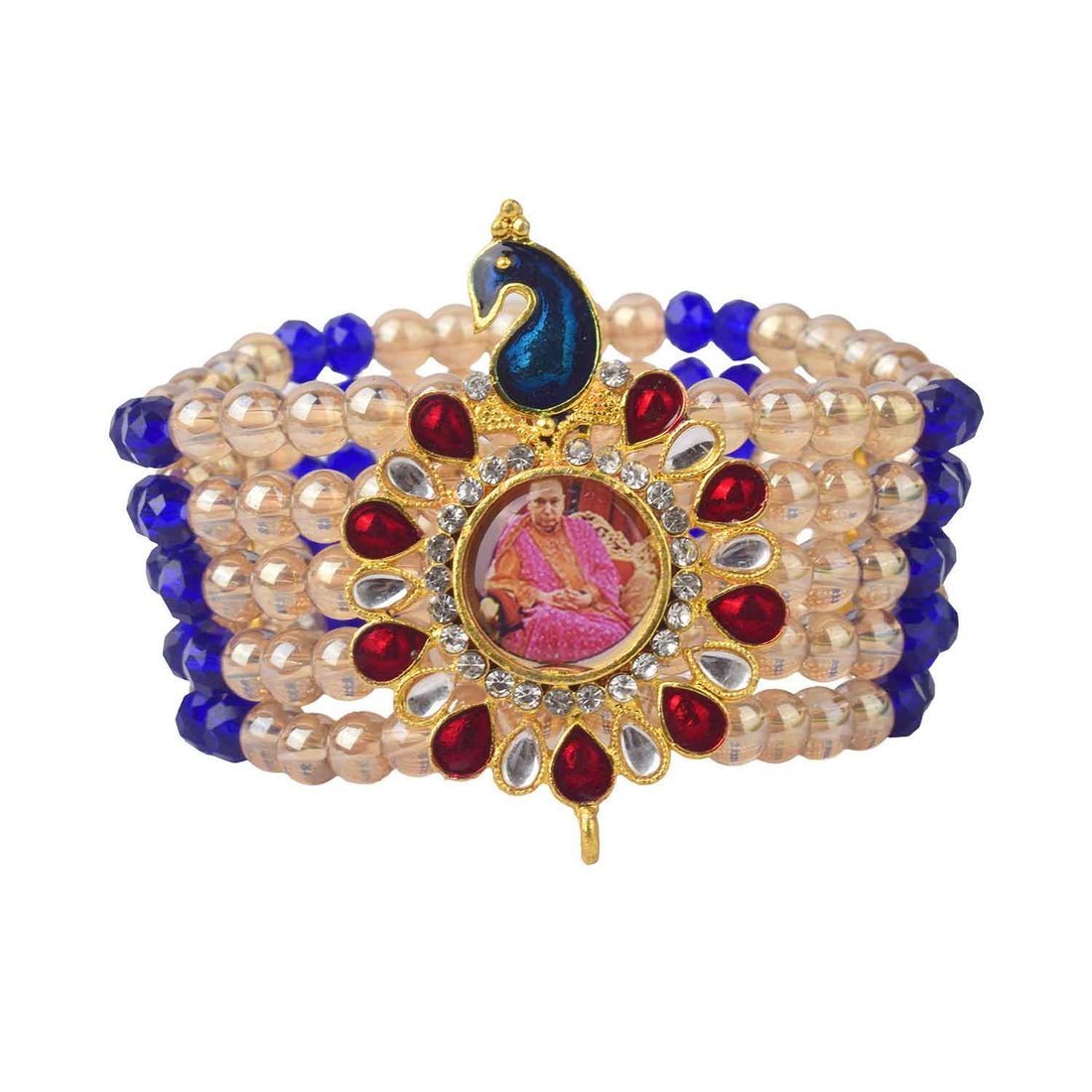 Elegant Multilayered – Guruji Swaroop Bracelet (Assorted)