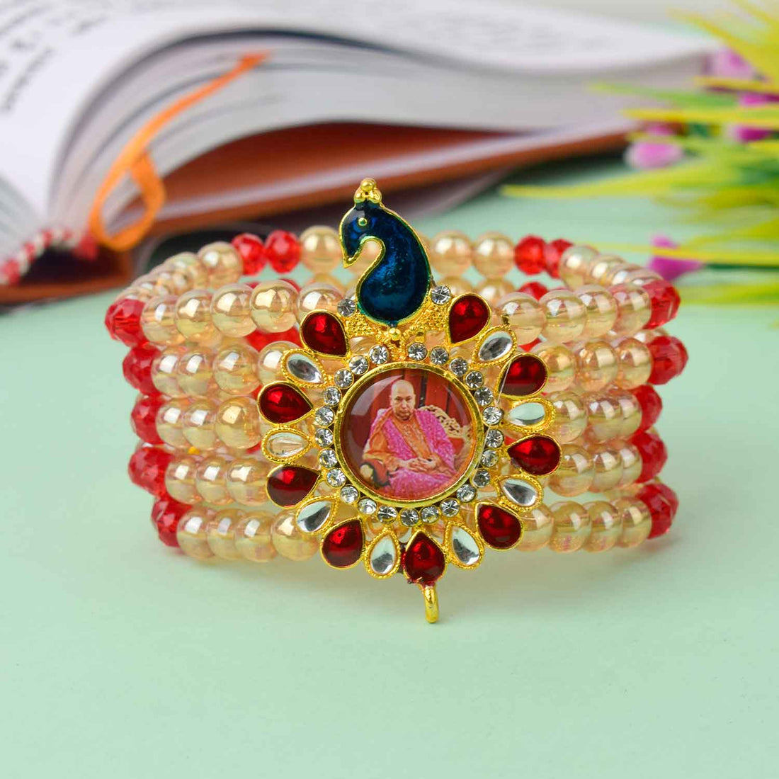 Elegant Multilayered – Guruji Swaroop Bracelet (Assorted)