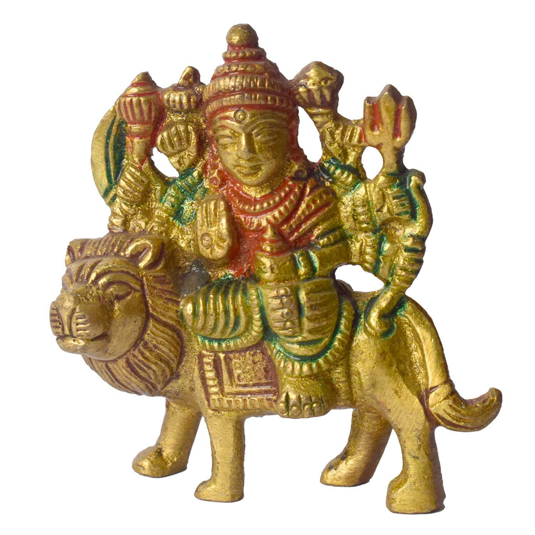2.6 Inch Vibrant Sherawali Mata Idol