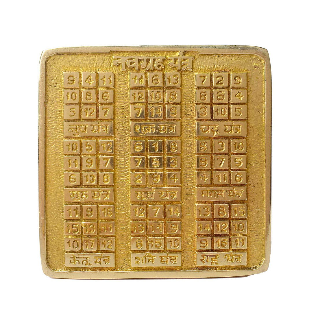Asht Dhatu Navgrah Yantra – Balance Planetary Energies