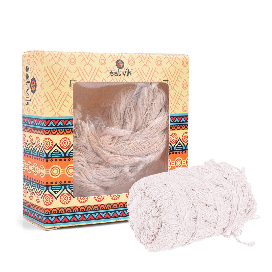 1 Pc White Cotton Janeu Thread (Safed Janeu) for Puja & Rituals