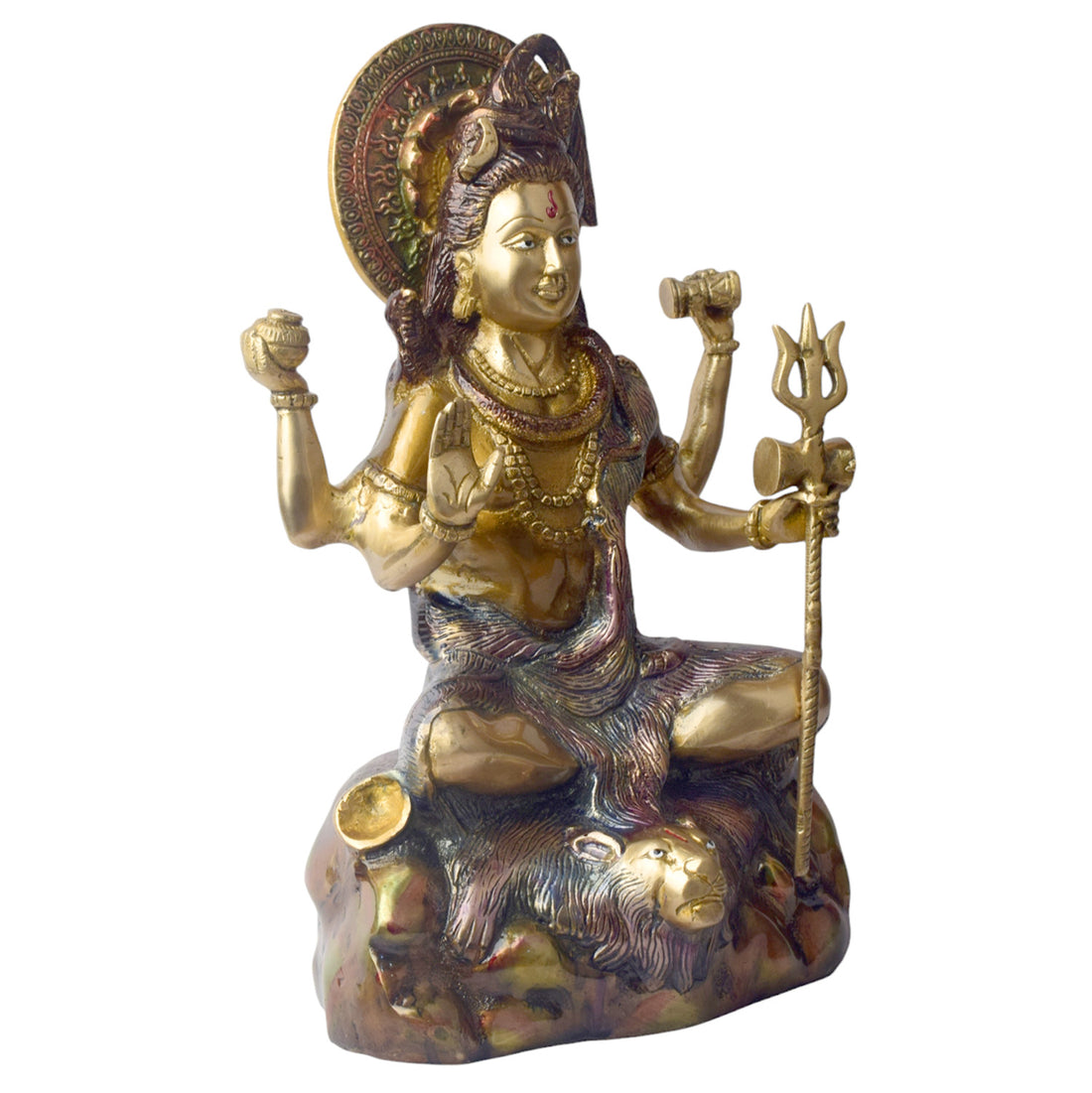 13.5 Inch Elegant Lord Shiva Sculpture