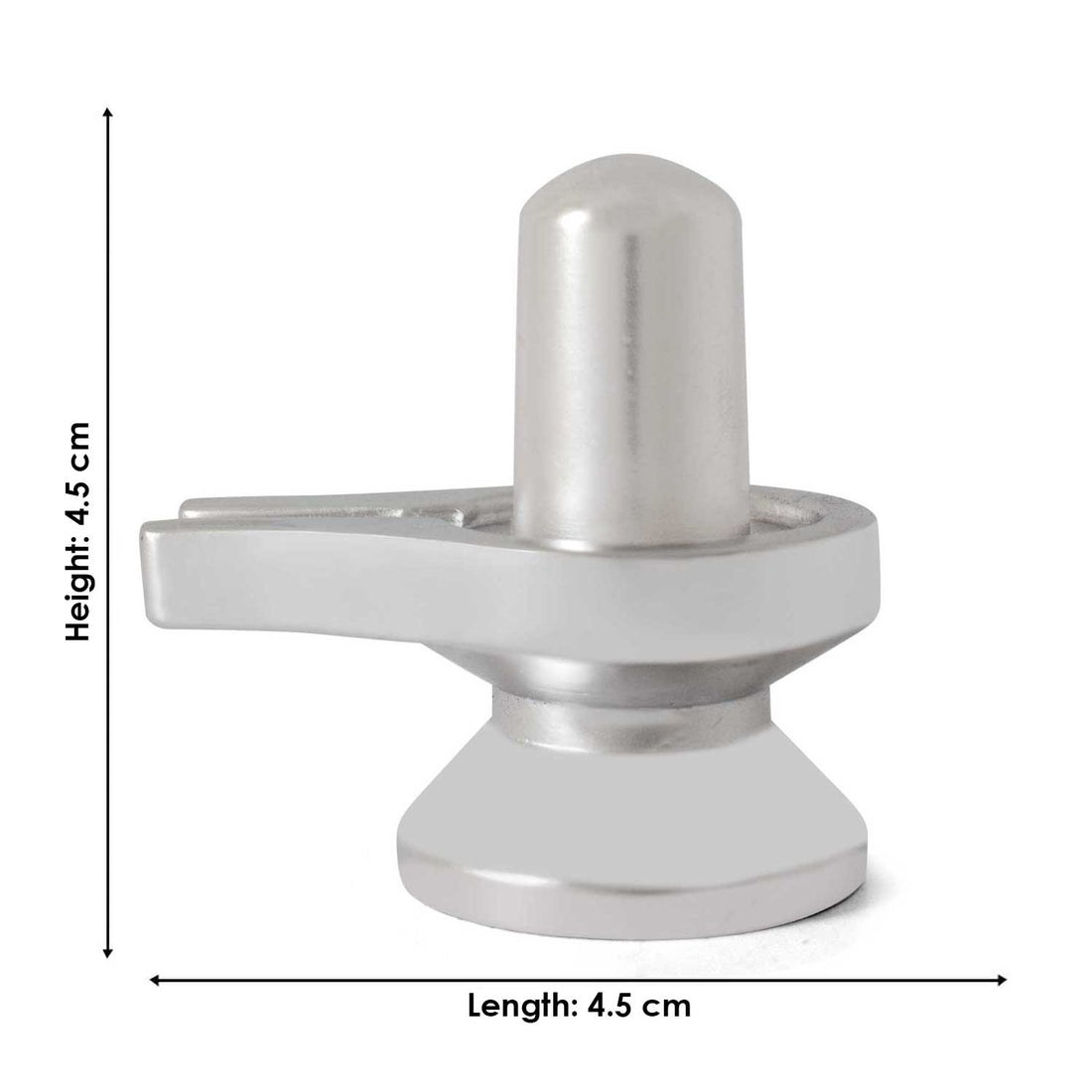 Medium Parad Shivling – Energized Mercury Shivling for Pooja