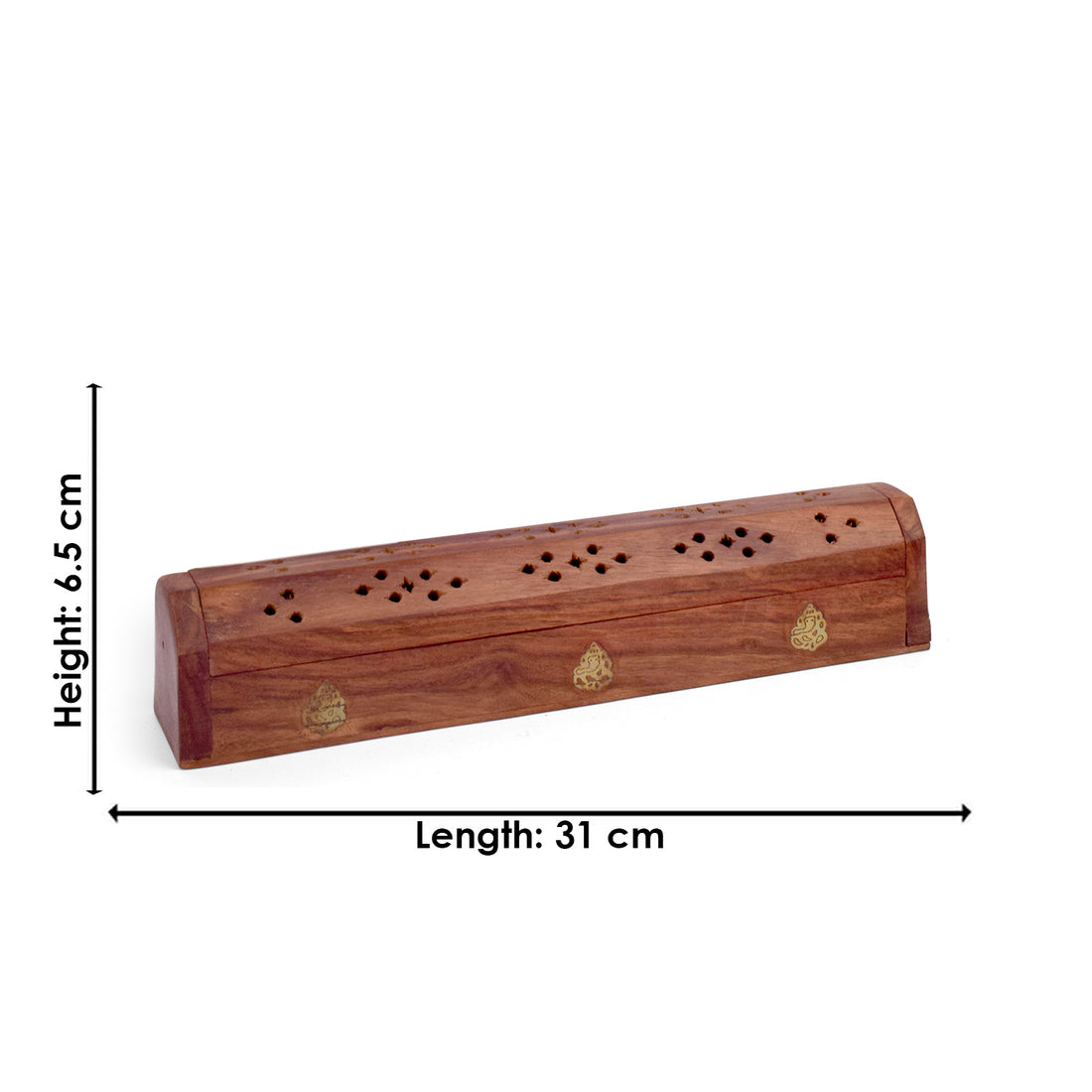 Sheesham Wood Dhoop Stand Handcrafted Wooden Incense Holder