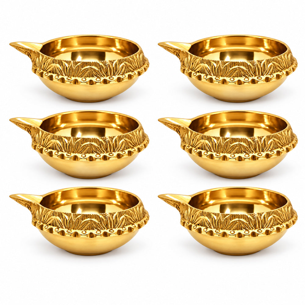 Beautiful Pure Brass Kuber Diya