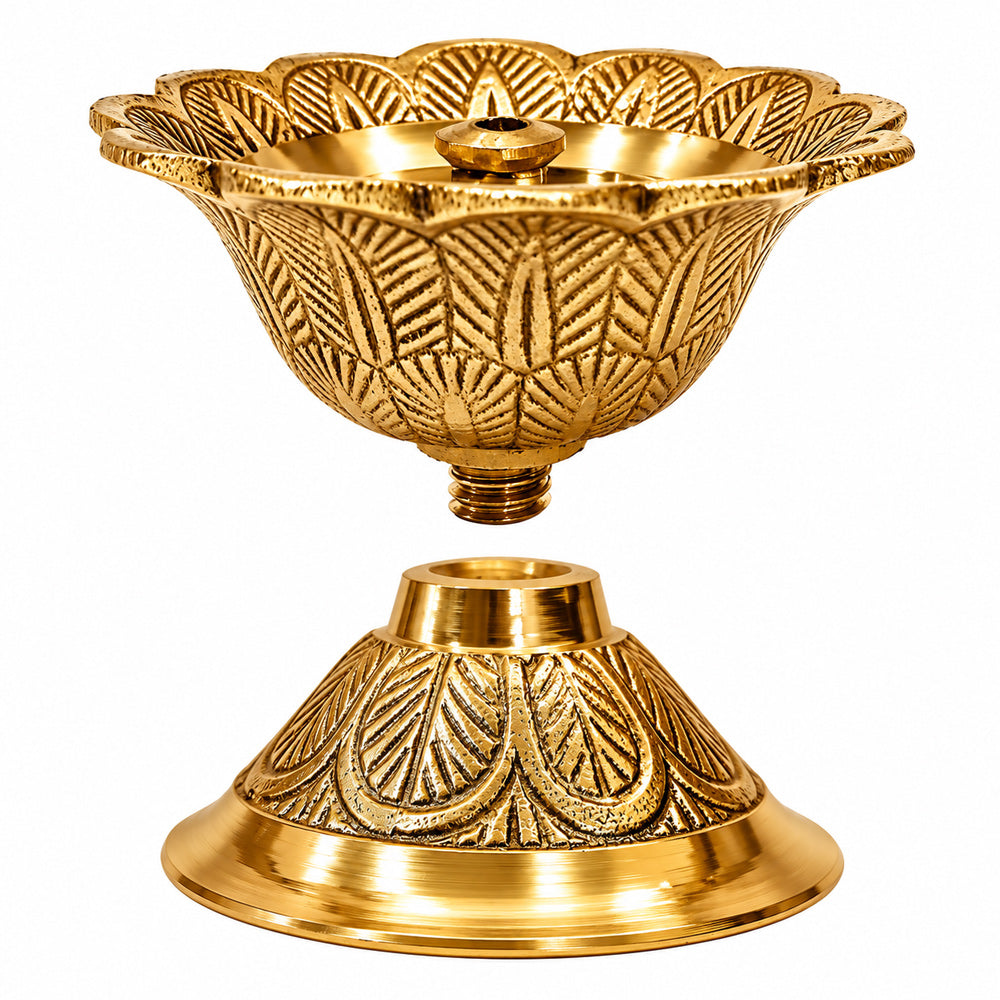 Designer Brass Devdas Akhand Diya