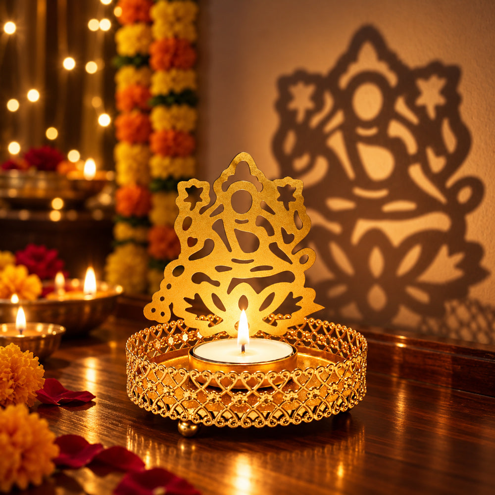 Goddess Lakshmi Shadow Diya