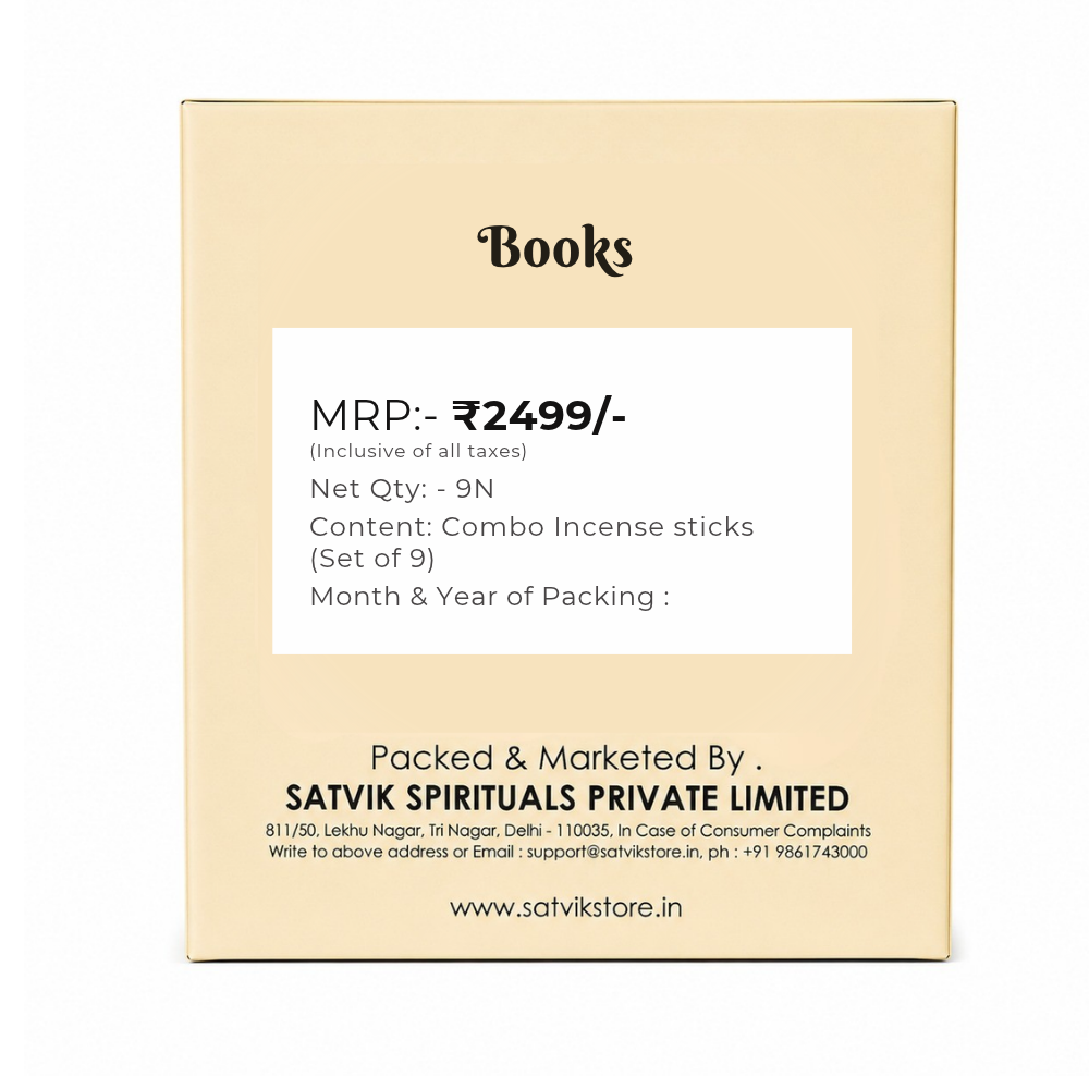 Combo Incense sticks (Set of 9)