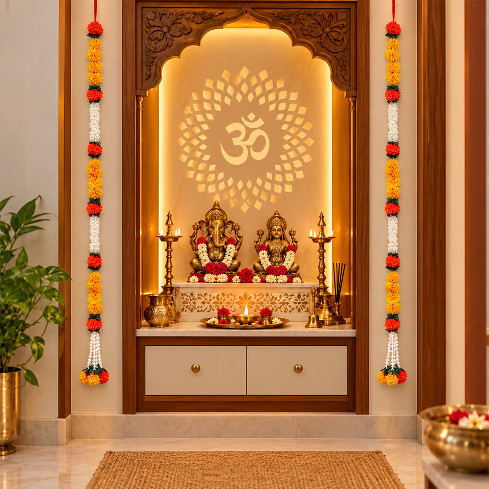 Eye Catching Multi Colored Backdrop (Latkan)