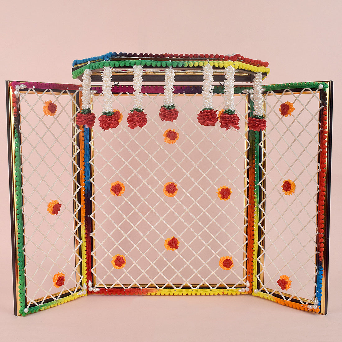 Phool Bangla (Multi Color) - Large | India’s Largest Pooja Accessories Brand – www.satvikstore.in