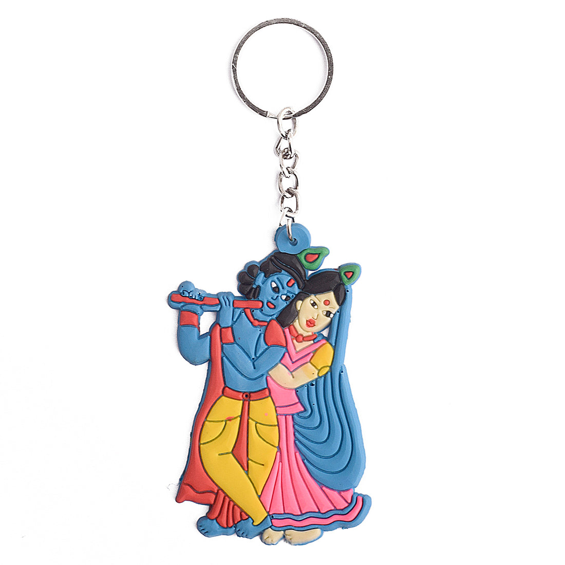Radha Krishna Basuri Keychain | India’s Largest Pooja Accessories Brand – www.satvikstore.in