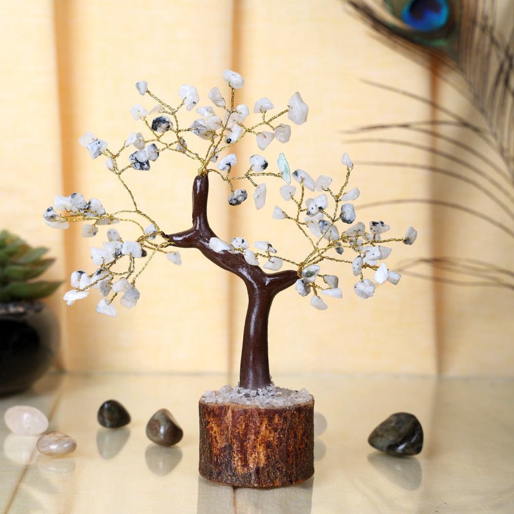 Rainbow Moonstone Crystal Healing Tree | India’s Largest Pooja Accessories Brand – www.satvikstore.in