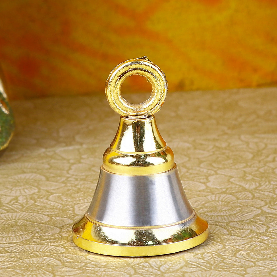 Small size metal jingle bell for decorative crafts, festive décor, diy projects, and hanging ornaments. India’s Largest Pooja Accessories Brand – www.satvikstore.in