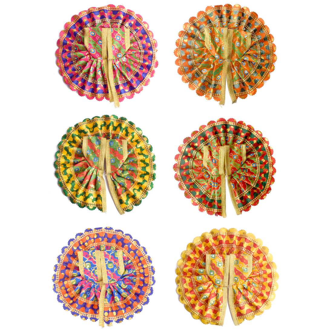 Royal Laddu Gopal Dress Designs (Sizes Available 0 to 2 No.)