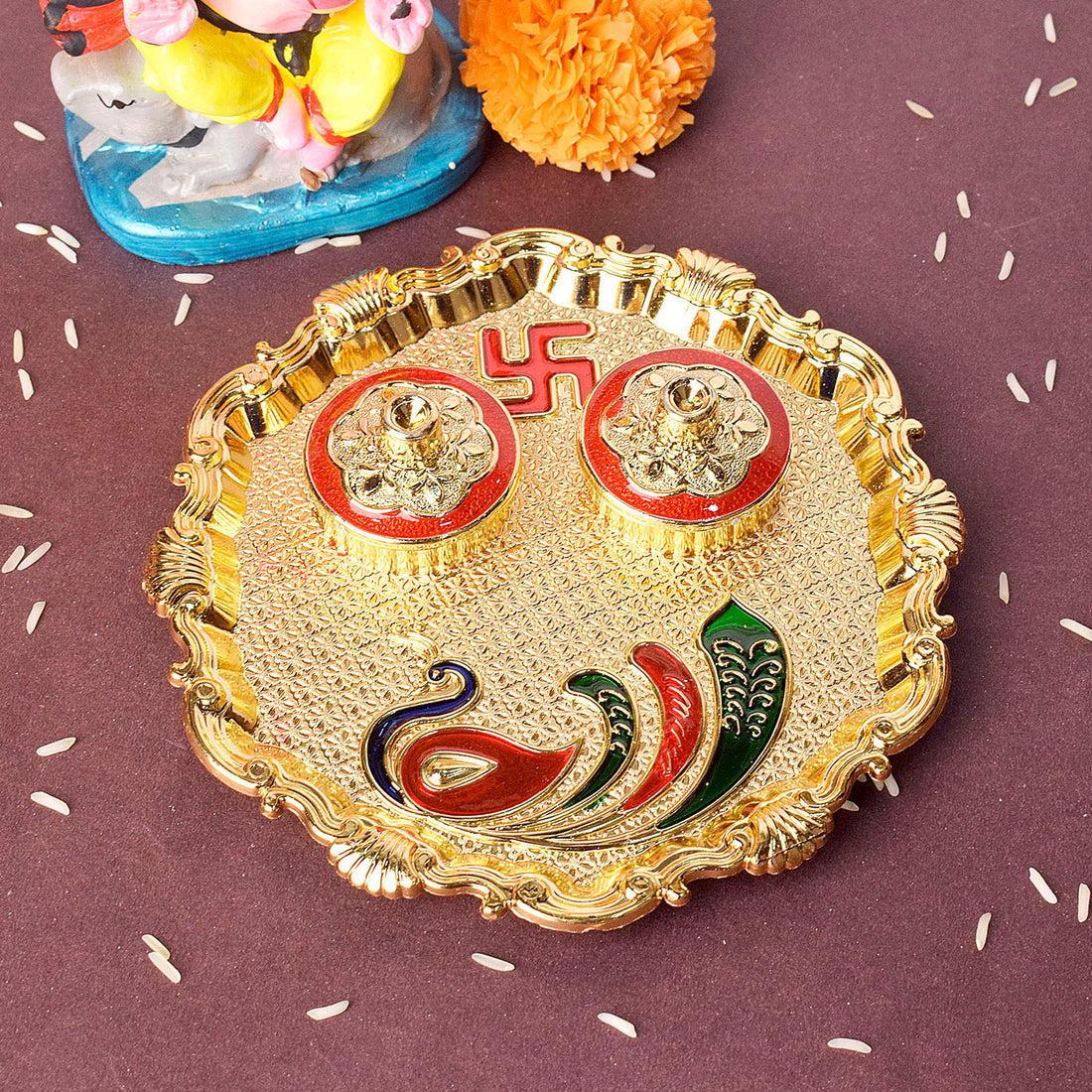 kumkum holder | India’s Largest Pooja Accessories Brand – www.satvikstore.in