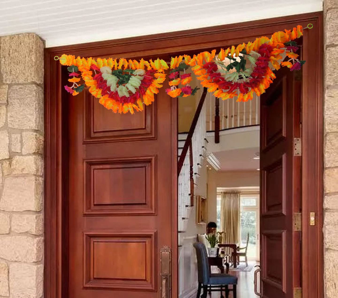 Artificial Flower Bandarwal for Door Decoration Floral Toran (Design-9)